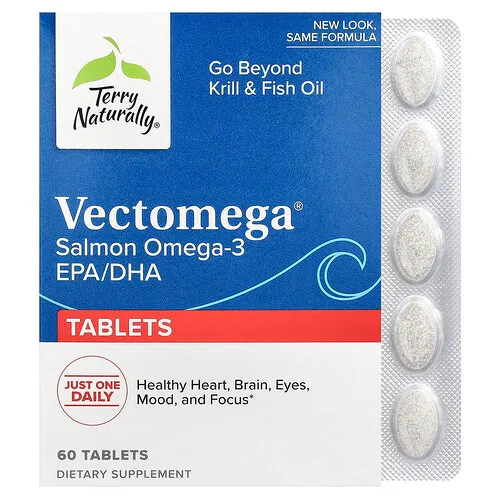 Terry Naturally, Vectomega®, 60 comprimidos