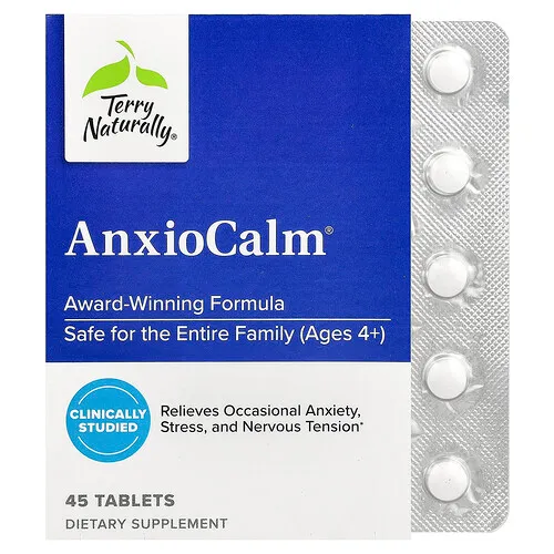 Terry Naturally, AnxioCalm®, 45 comprimidos