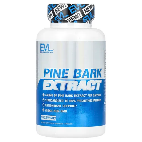 EVLution Nutrition, Extracto de corteza de pino, 90 cápsulas vegetales (240 mg por cápsula)