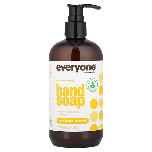 Everyone, Jabón para manos, Limón Meyer y mandarina, 377 ml (12,75 oz. líq.)