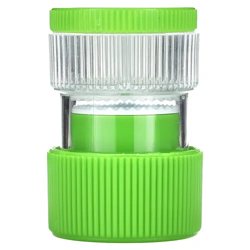 Ezy Dose, Triturador de pastillas, Almacenamiento integrado, Verde, 1 unidad