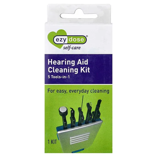 Ezy Dose, Cuidado personal, Kit de limpieza para audífonos, 1 kit