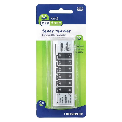Ezy Dose, Niños, Fever Reader, Termómetro para la frente, 1 termómetro