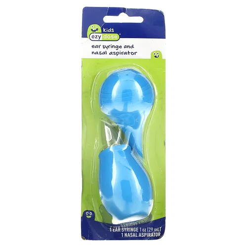 Ezy Dose, Niños, Jeringa para los oídos y aspirador nasal, 2 unidades