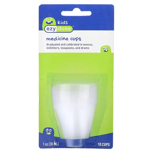 Ezy Dose, Niños, Vasos para medicamentos, 10 vasos, 30 ml (1 oz)