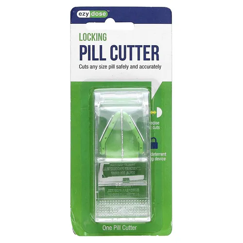 Ezy Dose, Cortador de pastillas bloqueador, 1 unidad