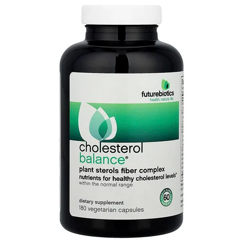 Futurebiotics, Equilibrio de colesterol, 180 cápsulas vegetales