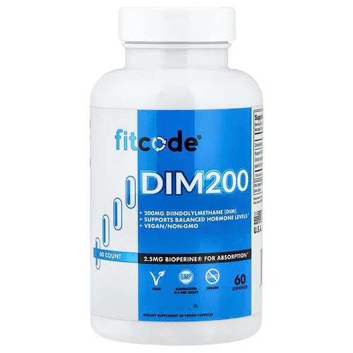 fitcode, DIM 200, 60 cápsulas vegetales