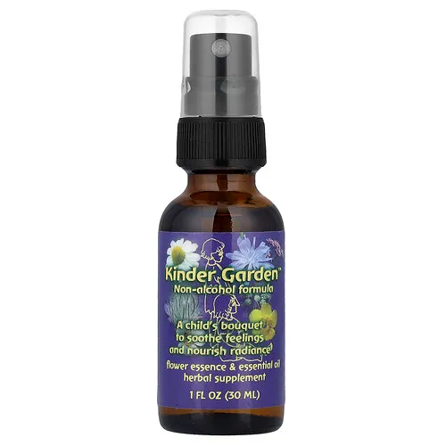 Flower Essence Services, Kinder Garden™, Fórmula sin alcohol, 30 ml (1 oz)