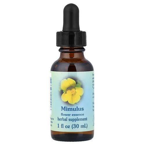 Flower Essence Services, Esencia floral de Mimulus, 30 ml (1 oz. líq.)