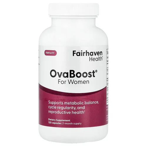 Fairhaven Health, OvaBoost® para mujeres, 120 cápsulas