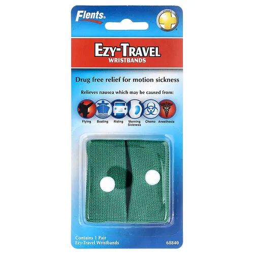Flents, Muñequeras Ezy-Travel, Talla única, 1 par