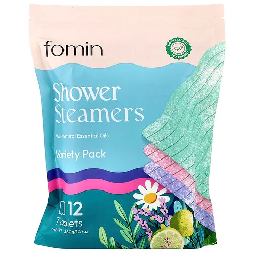 fomin, Vaporizadores para la ducha, Paquete surtido, 12 comprimidos