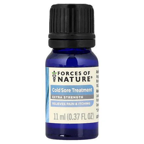 Forces of Nature, Tratamiento para el herpes labial, 11 ml (0,37 oz. líq.)