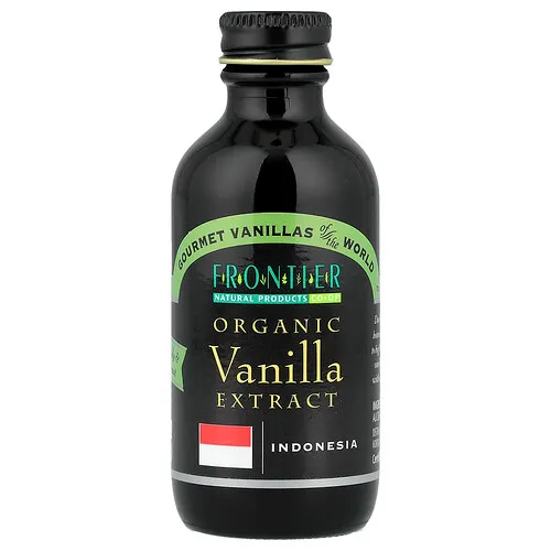 Frontier Co-op, Extracto de vainilla orgánica, 59 ml (2 oz. Líq.)