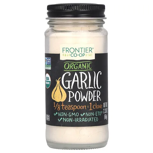 Frontier Co-op, Ajo orgánico en polvo, 66 g (2,33 oz)