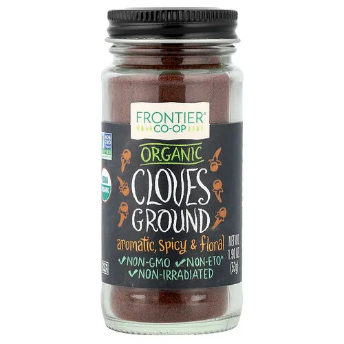 Frontier Co-op, Clavo orgánico, Molido, 53 g (1,9 oz)