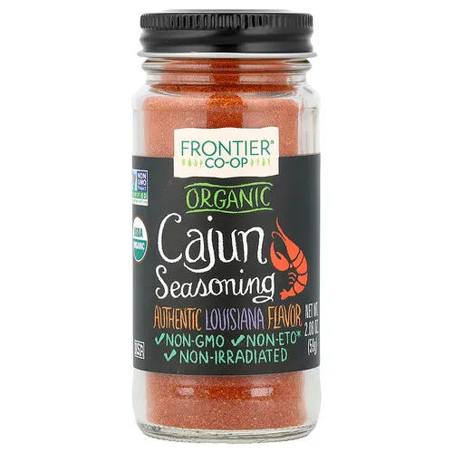 Frontier Co-op, Condimento cajún orgánico, 59 g (2,08 oz)