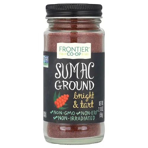 Frontier Co-op, Zumaque molido, 59 g (2,1 oz)
