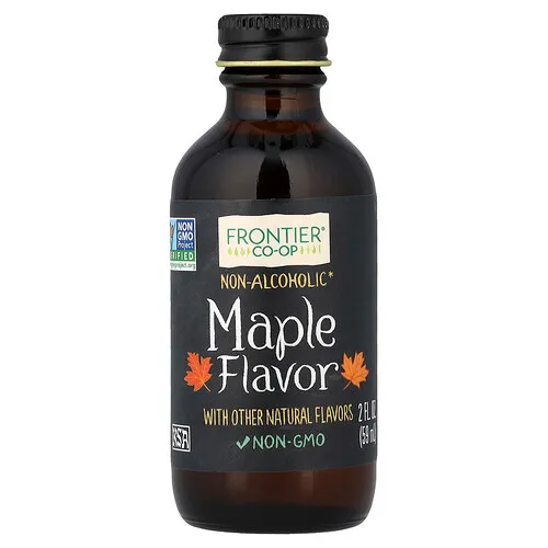 Frontier Co-op, Sabor a arce, Sin alcohol, 59 ml (2 oz. Líq.)