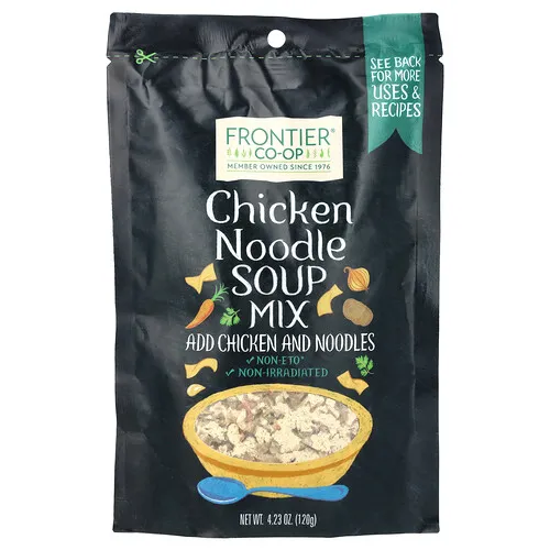 Frontier Co-op, Mezcla para preparar sopa de pollo con fideos, 120 g (4,23 oz)