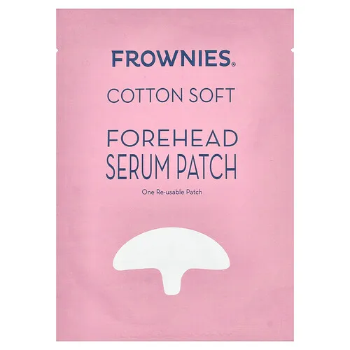 Frownies, Cotton Soft, Parche de sérum para la frente, 1 parche