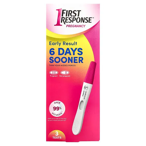 First Response, Prueba de embarazo Early Result, 3 pruebas