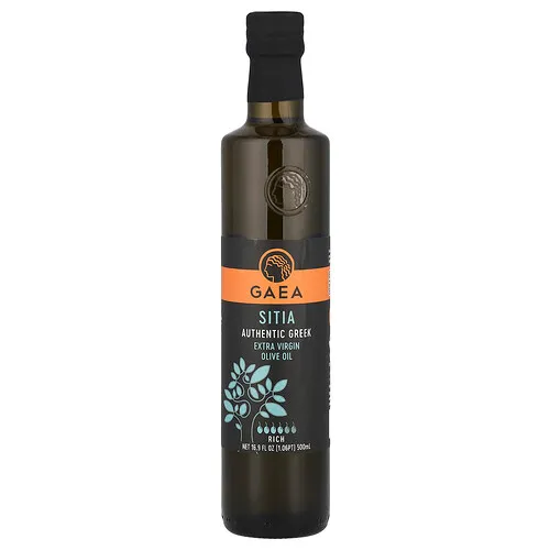 Gaea, Aceite de oliva extra virgen Sitía, Intenso, 500 ml, (16,9 oz. líq.)
