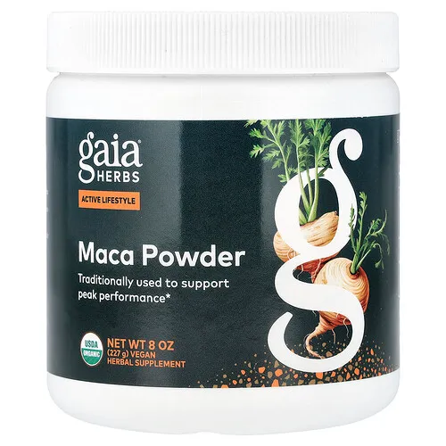 Gaia Herbs, Maca en polvo, 227 g (8 oz)