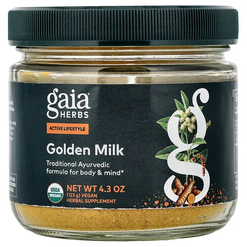 Gaia Herbs, Leche dorada, 123 g (4,3 oz)