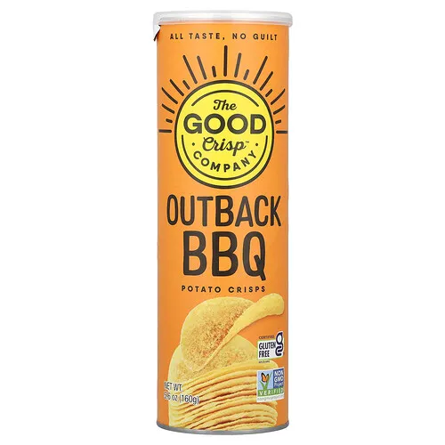 The Good Crisp Company, Potato Crisps, Outback BBQ, 160 g (5,6 oz)