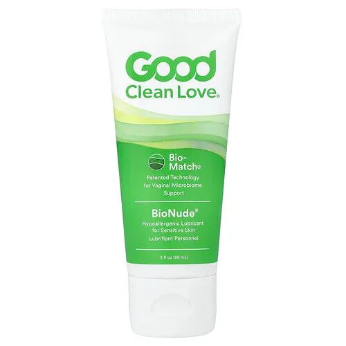 Good Clean Love, Bio-Match®, BioNude®, Lubricante hipoalergénico, Para piel sensible, 88 ml (3 oz. líq.)