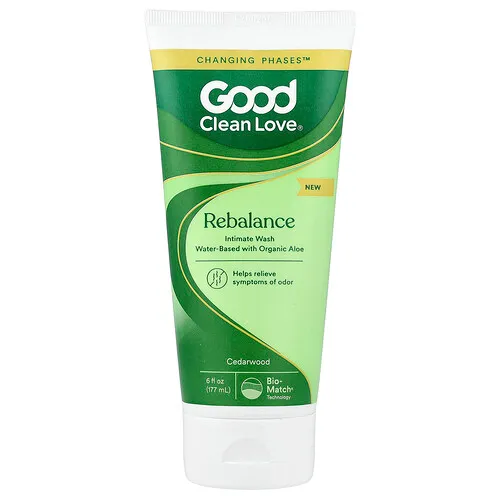 Good Clean Love, Reequilibrio, Baño íntimo, Cedro, 177 ml (6 oz. líq.)