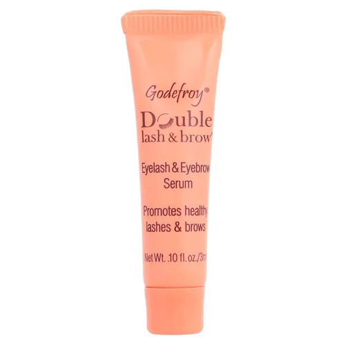 Godefroy, Double Lash & Brow®, Sérum para pestañas y cejas, 3 ml (0,1 oz. líq.)