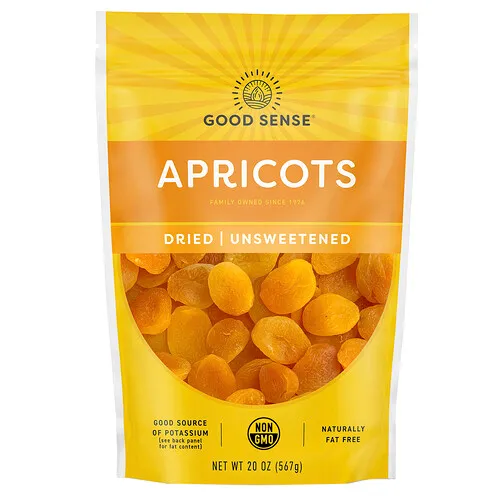 Good Sense, Albaricoques, Deshidratados y sin endulzar, 567 g (20 oz)