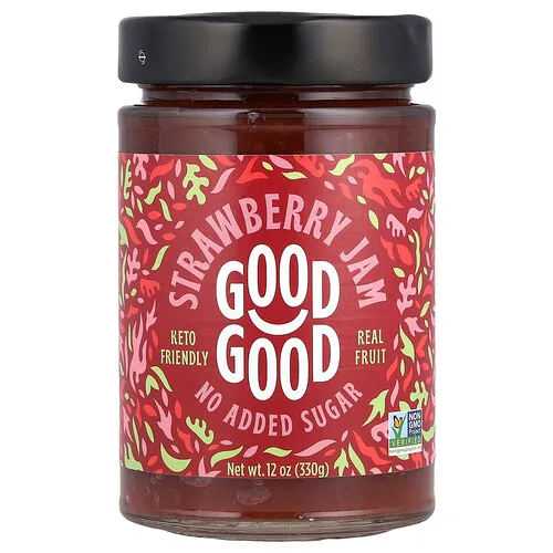 GOOD GOOD, Mermelada de fresa`` 330 g (12 oz)