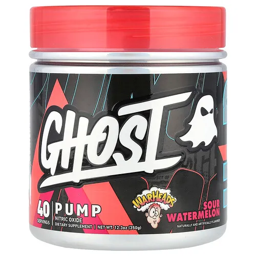Ghost, Pump, Sandía ácida de Warheads, 350 g (12,3 oz)