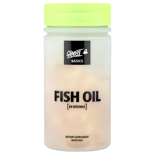 Ghost, Aceite de pescado, 60 cápsulas blandas