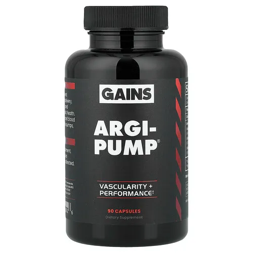 GAINS, Argi-Pump®, 90 cápsulas