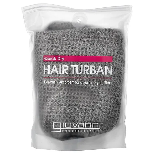 Giovanni, Turbante para el cabello de secado rápido, 1 turbante para el cabello