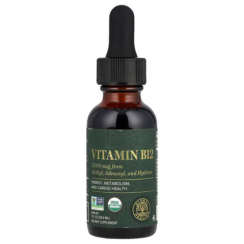 Global Healing, Vitamina B12, 5000 mcg, 29,6 ml (1 oz. líq.)