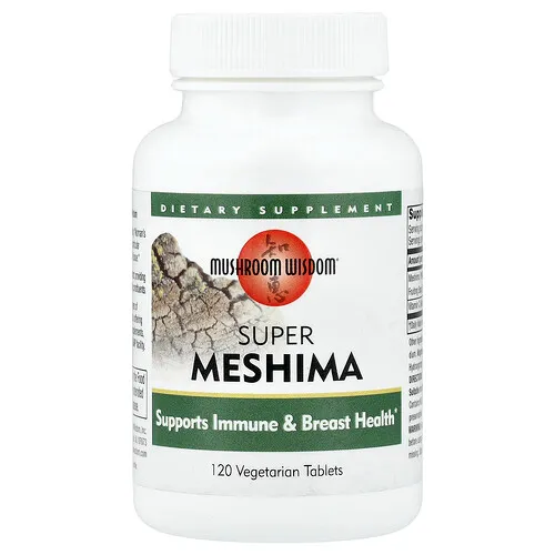 Mushroom Wisdom, Super Meshima`` 120 comprimidos vegetales