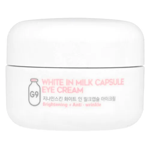G9skin, Blanco en crema para ojos de cápsula de leche, 30 g