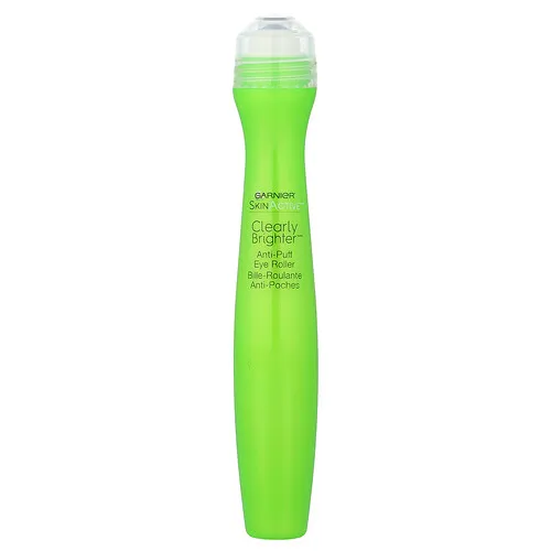Garnier, SkinActive, Clearly Brighter®, Rodillo antihinchazón para contorno de ojos, 15 ml (0,5 oz. líq.)