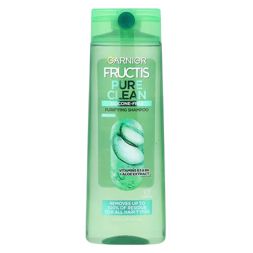 Garnier, Fructis, Pure Clean, Champú fortificante con aloe, 370 ml (12,5 oz. líq.)