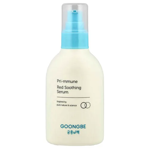 Goongbe, Sérum calmante rojo de Pri-mmune, Para piel sensible, 150 ml