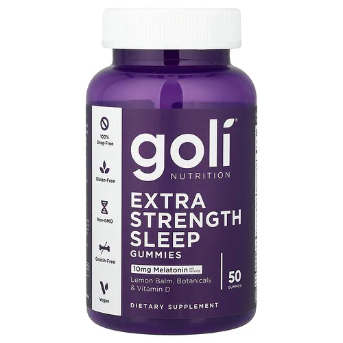 Goli Nutrition, Suplemento para favorecer el sueño, 50 gomitas