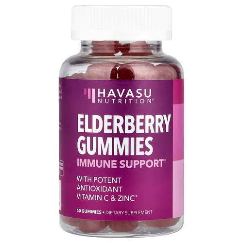 Havasu Nutrition, Gomitas de saúco, 60 gomitas