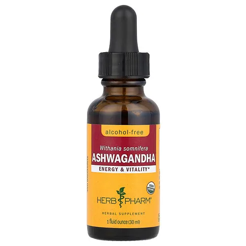 Herb Pharm, Ashwagandha, Sin alcohol, 30 ml (1 oz. Líq.)