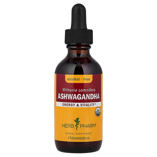 Herb Pharm, Ashwagandha, Sin alcohol, 60 ml (2 oz. líq.)